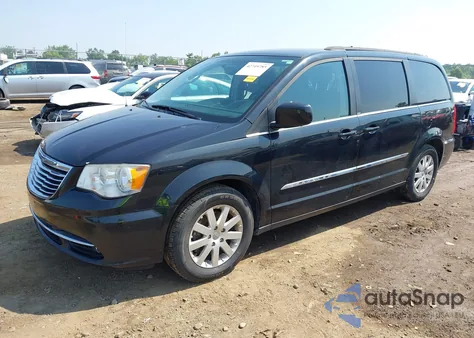 2014 Chrysler Town & Country Touring из США, поврежденный, VIN 2C4RC1BG4ER259327